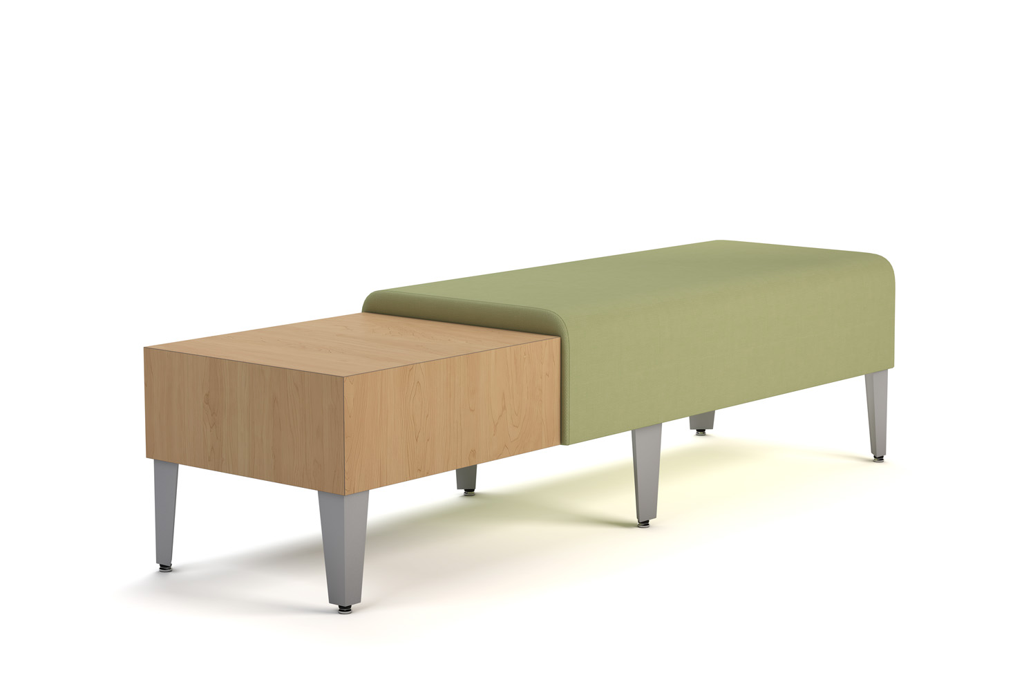 Malibu 3 Unit Bench with Side Online Table